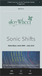 Mobile Screenshot of joywheelyoga.com